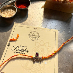 Sterling Silver Krishna Rakhi