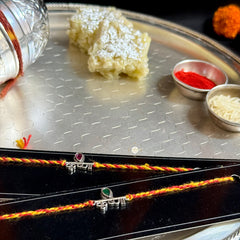 Sterling Silver Krishna Rakhi