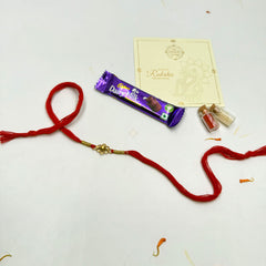 Sterling Silver Flower Rakhi