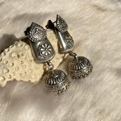 Sterling Silver Nazaakat Jhumki
