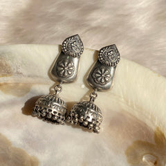 Sterling Silver Nazaakat Jhumki