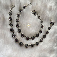 Rose Pure Silver 925 Anklet