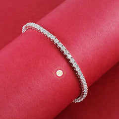 Sparkling Silver Treasure Shimmering Bracelet