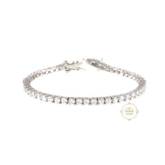 Sparkling Silver Treasure Shimmering Bracelet