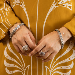 Dilkash Rose Bangle (Piece)