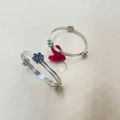 Dilkash Dual Layered Flower Bangle (Piece)