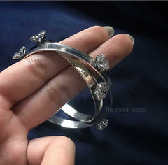Exquisite Stone Embedded Bangle (Piece)