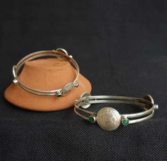 Coin Stone Bangle (Piece)