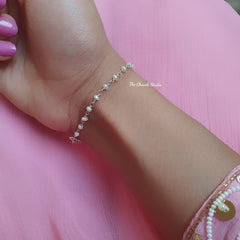 Single Line Pearls Of Joy Bracelet (Piece)