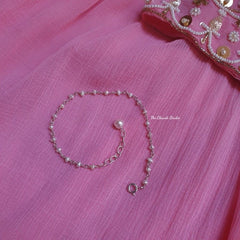 Single Line Pearls Of Joy Bracelet (Piece)