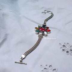 Classic Navratna Bracelet (Piece)