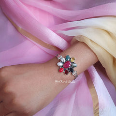 Classic Navratna Bracelet (Piece)