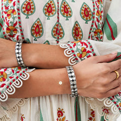 Soulful Sheesha Tilak Bangle (Piece)