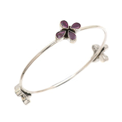 Floral Delight Stone Bangle (Piece)