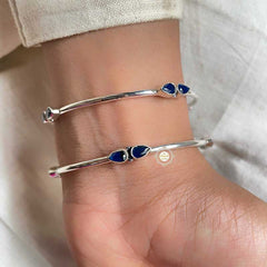 Dilkash Everyday Leaf Stone Bangle (Piece)