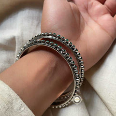 Dilkash Round Stone Bangle (Piece)