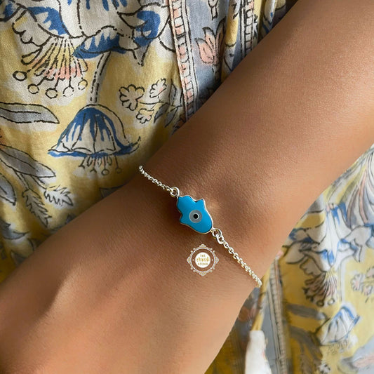 Hamsa Evil Eye Bracelet (Piece)