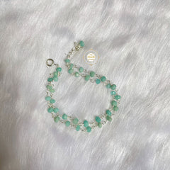 Rustic Romance Amzonite Bracelet (Piece)