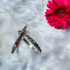 Timeless Navratna Bangle (Piece)