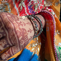 Timeless Navratna Bangle (Piece)