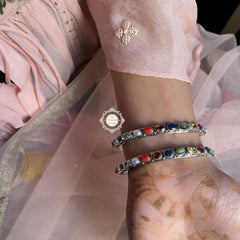 Timeless Navratna Bangle (Piece)