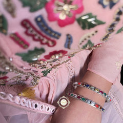 Timeless Navratna Bangle (Piece)