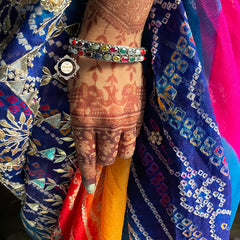 Timeless Navratna Bangle (Piece)