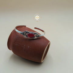 Rustic Romance Zircon Ruby Bracelet (Piece)