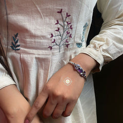 Rustic Romance Amethyst Bracelet (Piece)