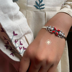 Coral Pearl Bracelet (Piece)