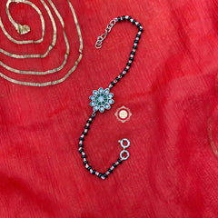 Floral Paradise Mangalsutra Bracelet (Piece)