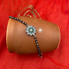 Floral Paradise Mangalsutra Bracelet (Piece)