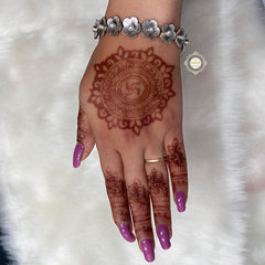 Sterling Silver Jasmine Pearl Bangle (Piece)