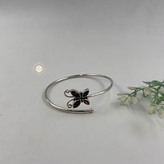 Rustic Romance Garnet Butterfly Kada (Piece)