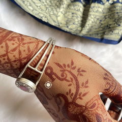 Shahi Kundan Stone Kada (Piece)