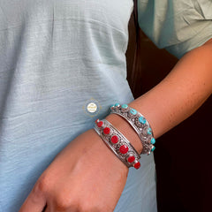 Coral Stone Kada (Piece)