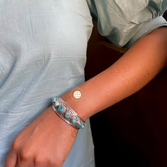 Turquoise Stone Kada (Piece)