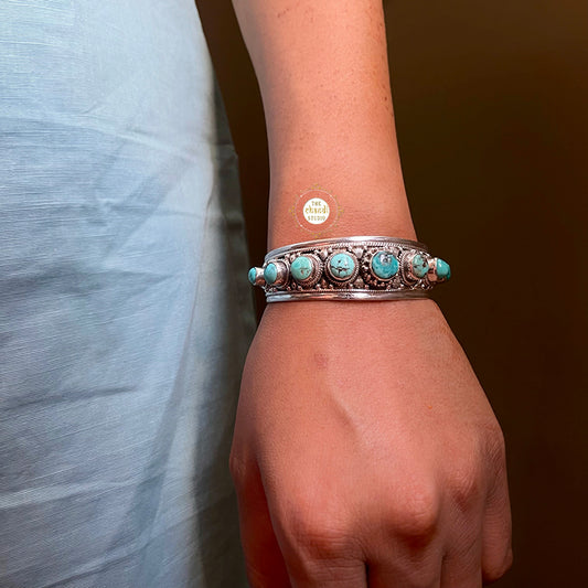 Turquoise Stone Kada (Piece)