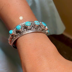 Turquoise Stone Kada (Piece)