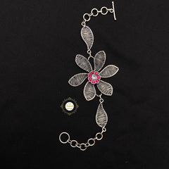 Bloom Filigree Stone Bracelet (Piece)