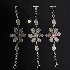 Bloom Filigree Stone Bracelet (Piece)