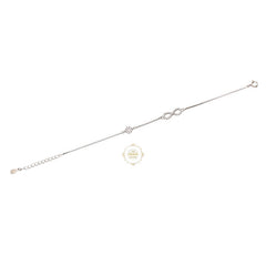 Sparkling Treasure Delicate Infinity Bracelet