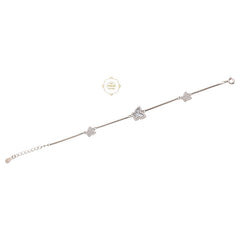 Sparkling Treasure Delicate Butterfly Bracelet