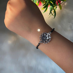 Floral Mangalsutra Bracelet (Piece)