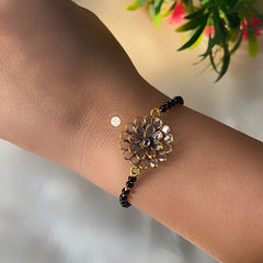 Floral Mangalsutra Bracelet (Piece)