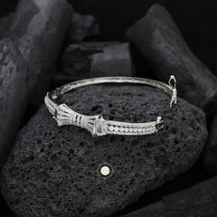 Sparkling Silver Delicate Desire Cuff
