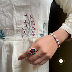 Navratna Treasure Bracelet (Piece)