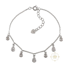 Sparkling Silver Twinkle Charm Bracelet