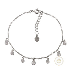 Sparkling Silver Twinkle Charm Bracelet