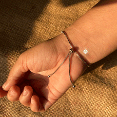 Sparkling Silver dolphin Heart Bracelet